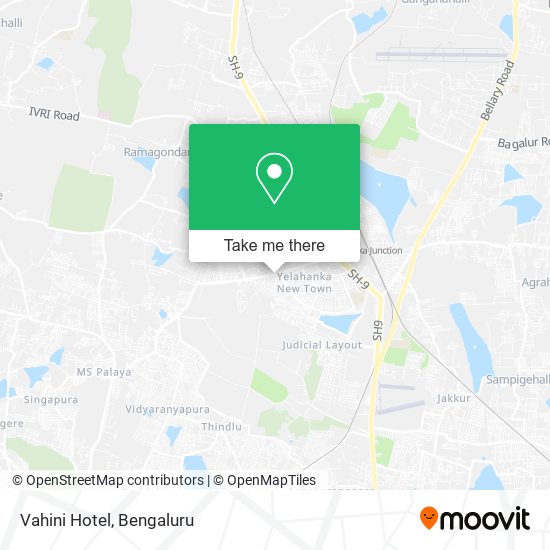 Vahini Hotel map