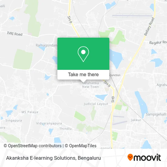 Akanksha Elearning Solutions map