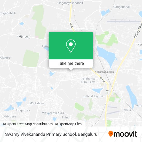 Swamy Vivekananda Primary School map