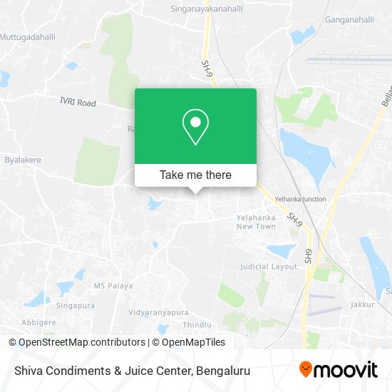 Shiva Condiments & Juice Center map