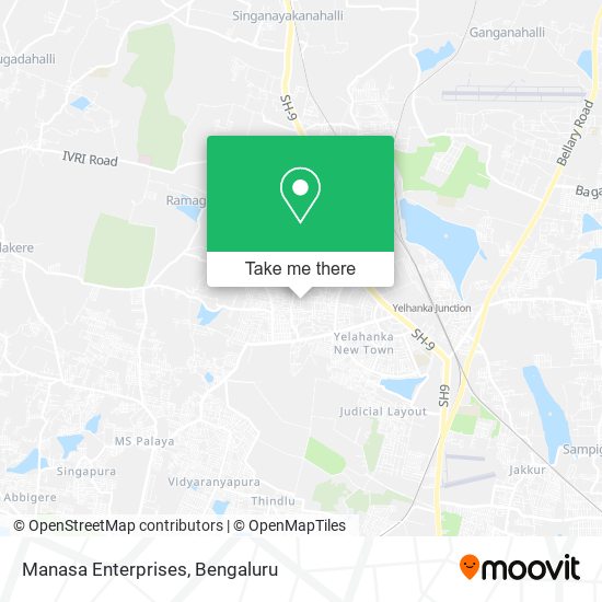 Manasa Enterprises map