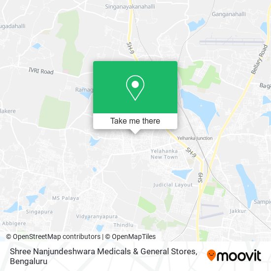 Shree Nanjundeshwara Medicals & General Stores map