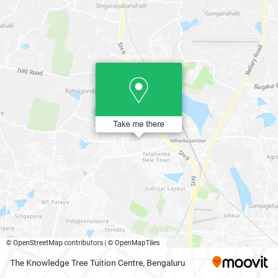 The Knowledge Tree Tuition Centre map