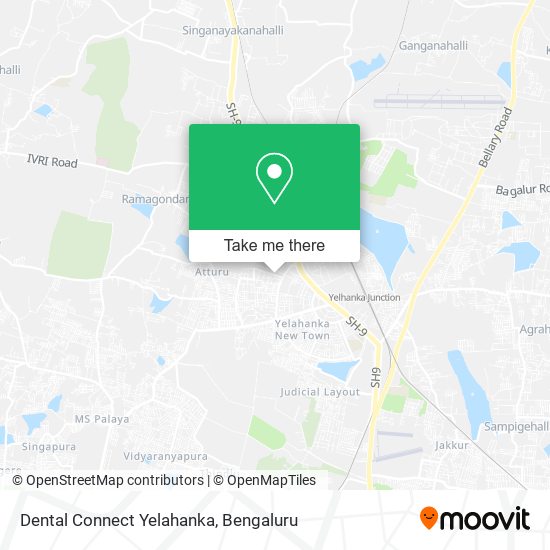 Dental Connect Yelahanka map