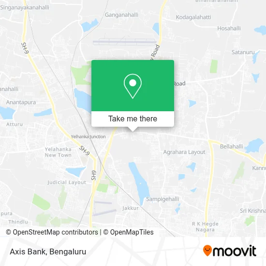 Axis Bank map