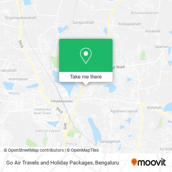 Go Air Travels and Holiday Packages map