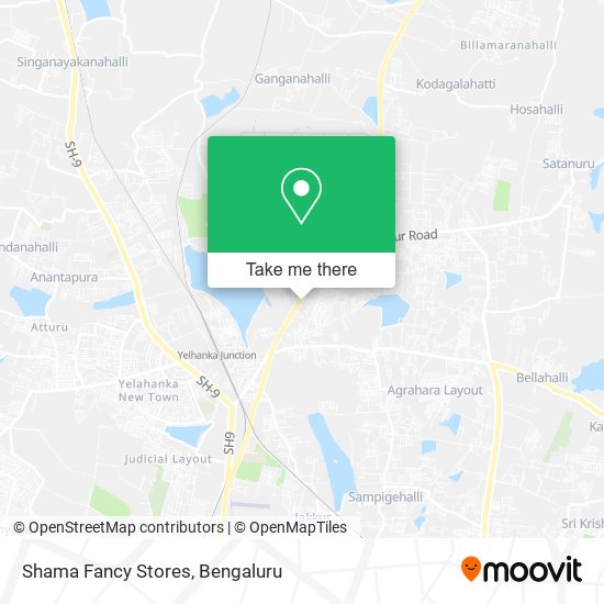 Shama Fancy Stores map