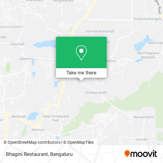 Bhagini Restaurant map