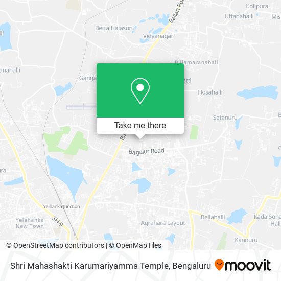 Shri Mahashakti Karumariyamma Temple map