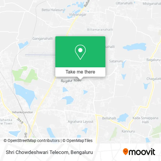 Shri Chowdeshwari Telecom map