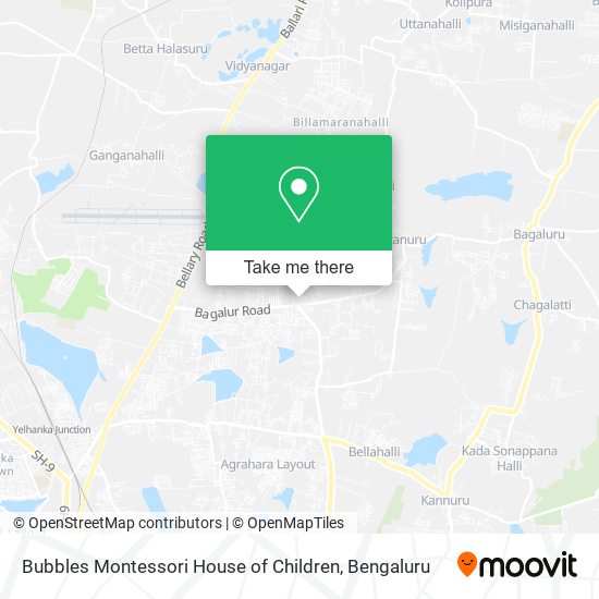 Bubbles Montessori House of Children map