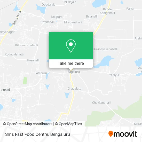 Sms Fast Food Centre map