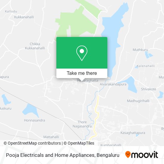 Pooja Electricals and Home Appliances map