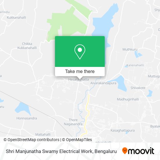 Shri Manjunatha Swamy Electrical Work map