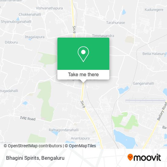 Bhagini Spirits map