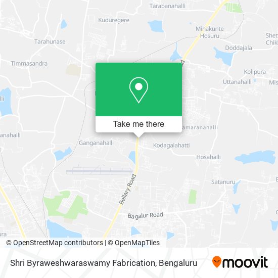 Shri Byraweshwaraswamy Fabrication map