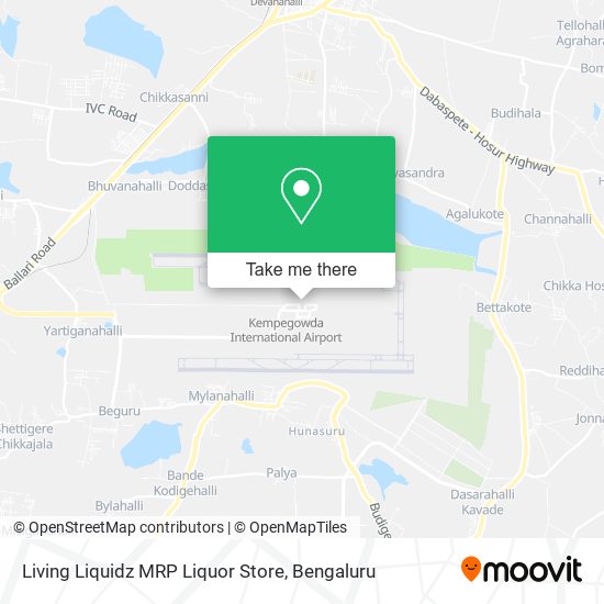 Living Liquidz MRP Liquor Store map