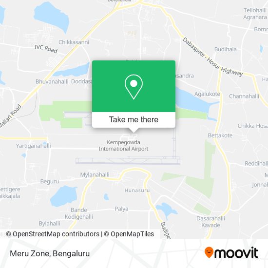 Meru Zone map