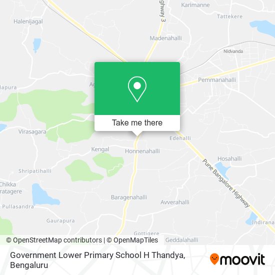 Government Lower Primary School H Thandya map
