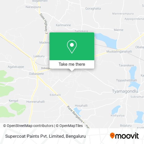 Supercoat Paints Pvt. Limited map