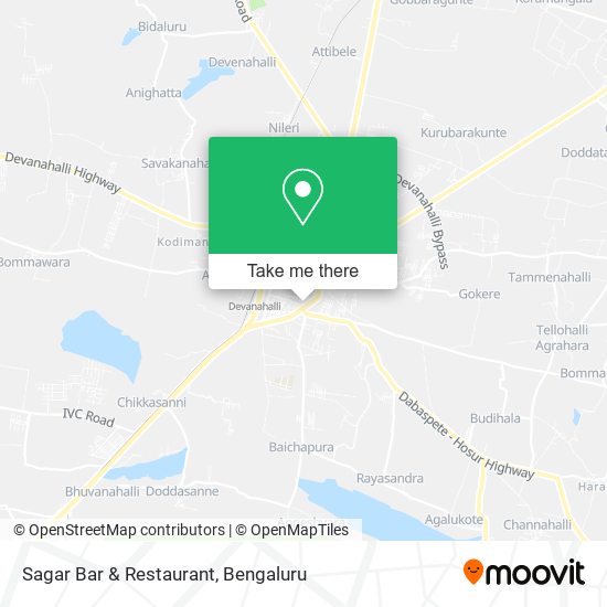 Sagar Bar & Restaurant map