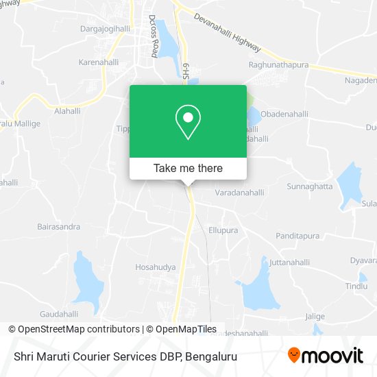 Shri Maruti Courier Services DBP map