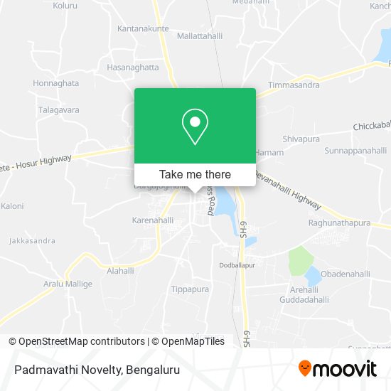Padmavathi Novelty map