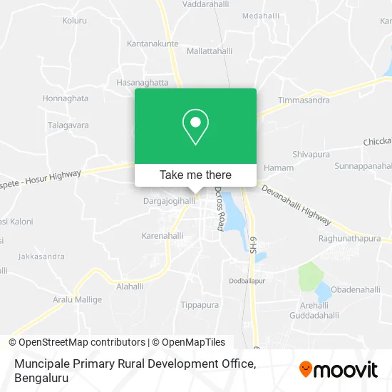 Muncipale Primary Rural Development Office map