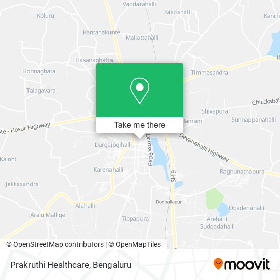 Prakruthi Healthcare map