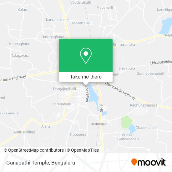 Ganapathi Temple map