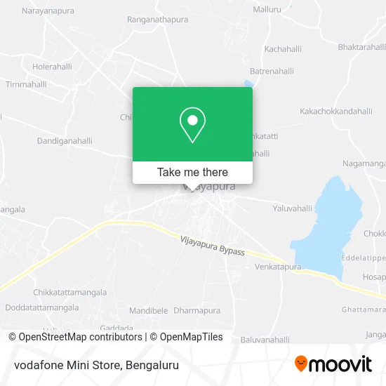 vodafone Mini Store map