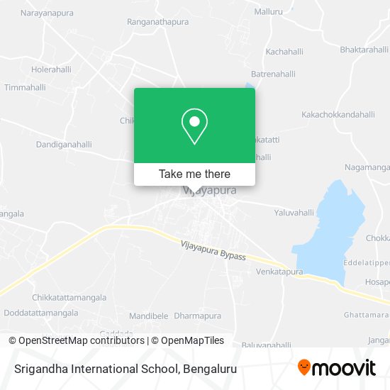 Srigandha International School map