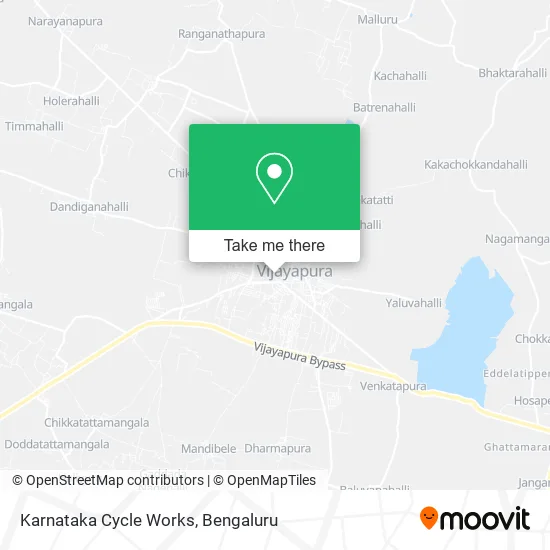 Karnataka Cycle Works map