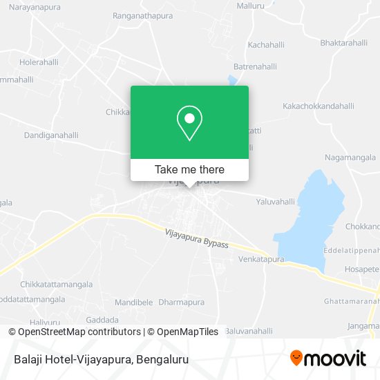 Balaji Hotel-Vijayapura map