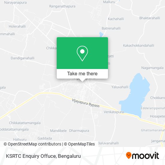 KSRTC Enquiry Offuce map