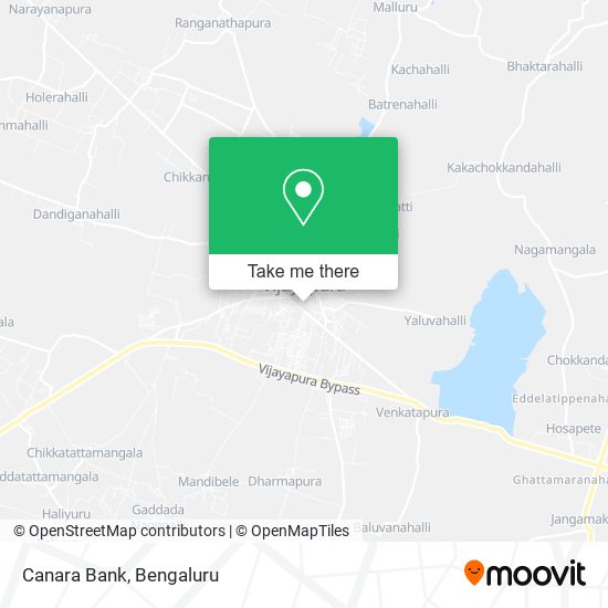 Canara Bank map