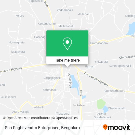 Shri Raghavendra Enterprises map