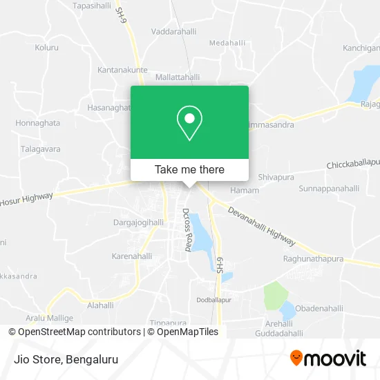 Jio Store map