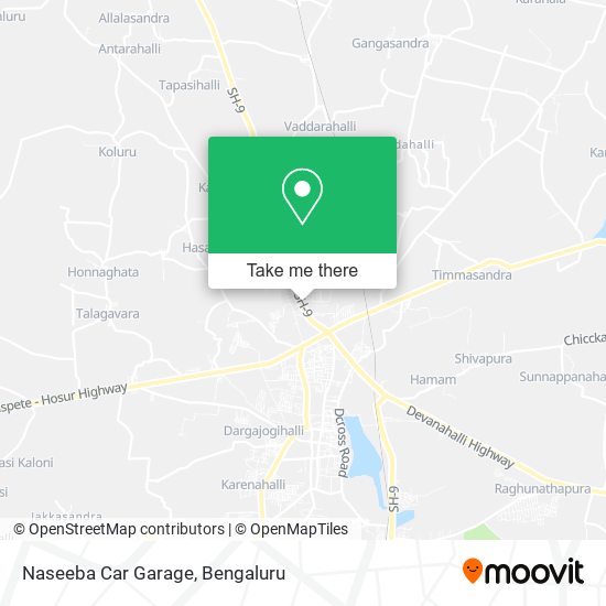 Naseeba Car Garage map