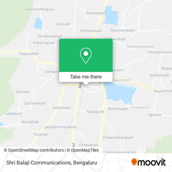 Shri Balaji Communications map