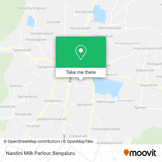 Nandini Milk Parlour map