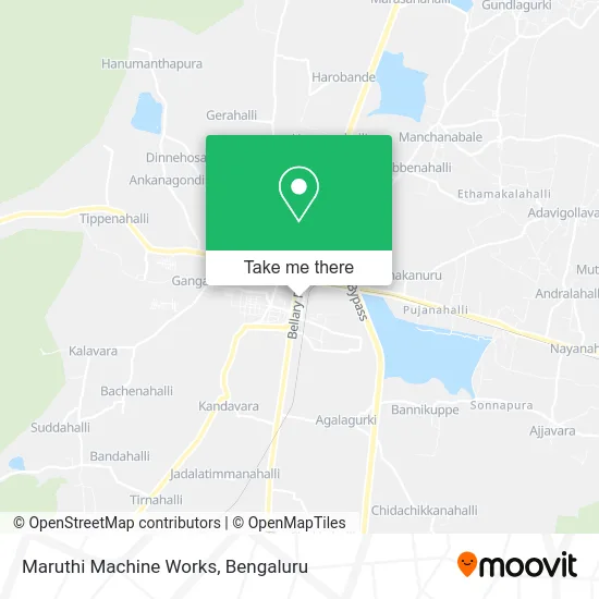 Maruthi Machine Works map