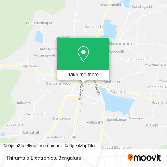 Thirumala Electronics map