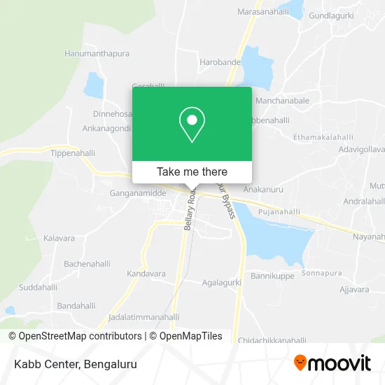 Kabb Center map