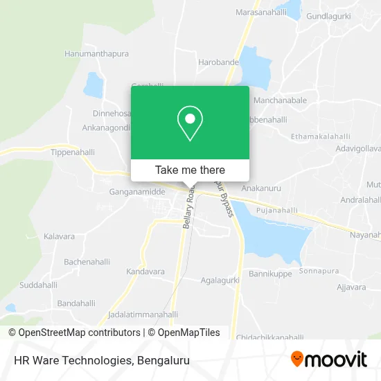 HR Ware Technologies map