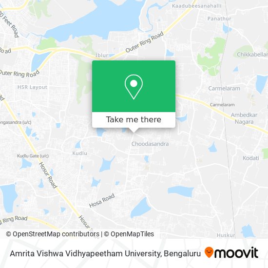Amrita Vishwa Vidhyapeetham University map