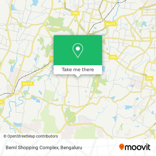 Beml Shopping Complex map