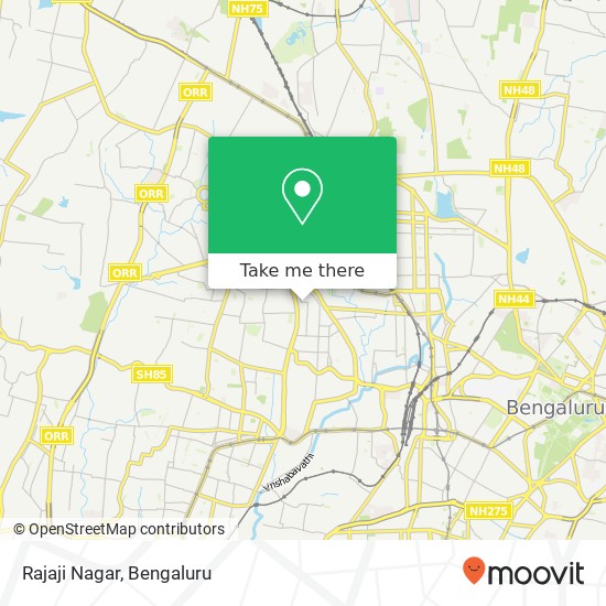 Rajaji Nagar map