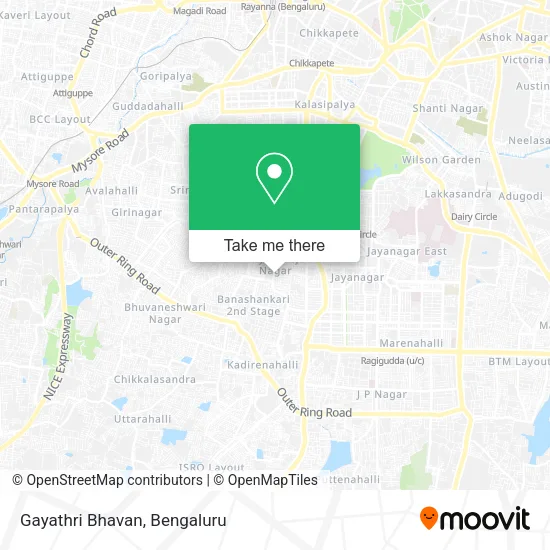 Gayathri Bhavan map