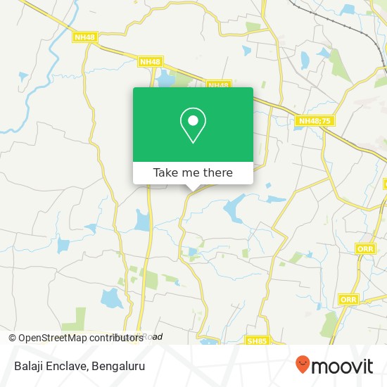 Balaji Enclave map